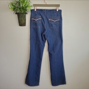 Levi's 10 Vintage 80s High Rise Slim Boot Bootcut Orange Tab Embroidered Jeans
